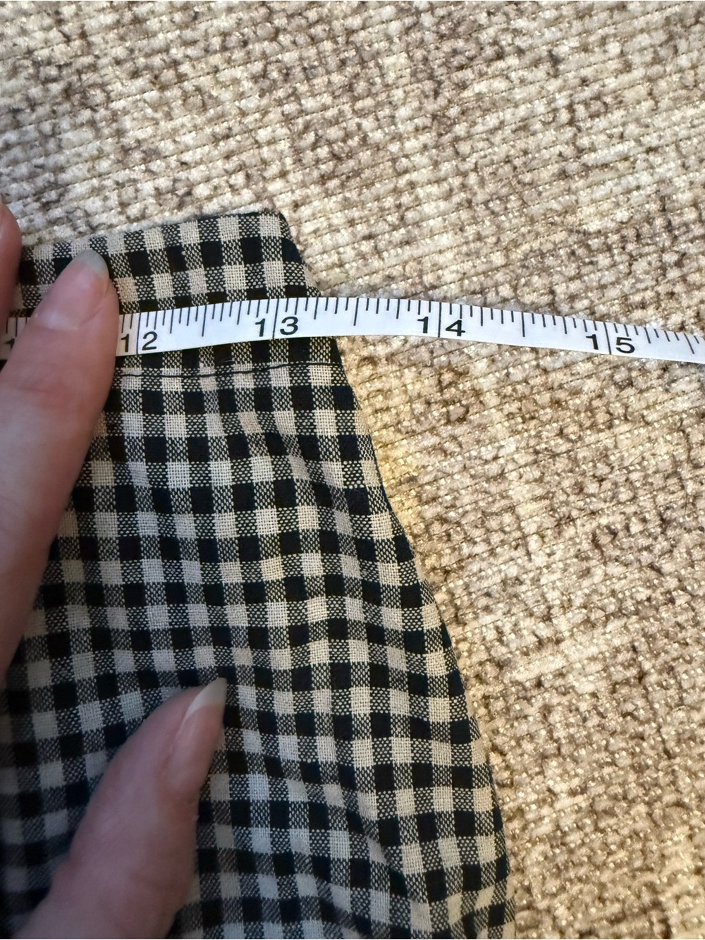 ✨VICI Gingham Trumpet Skirt Small✨ - Picture 4 of 4